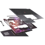 Lenovo ThinkPad X1 2-in-1 G11 Aura Edition (21V90022GE), Notebook grau, Intel® Core™ Ultra 7 355, Intel® Graphics, 32 GB LPDDR5X, 1 TB (1 TB SSD), Windows 11 Pro