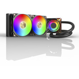 Montech CyberFlow ARGB 240, Wasserkühlung schwarz