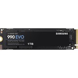 Samsung 990 EVO 1 TB , SSD PCIe 4.0 x4 / 5.0 x2, NVMe 2, M.2 2280, intern