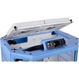 Thermaltake The Tower 300 Hydrangea Blue, Tower-Gehäuse hellblau, Tempered Glass