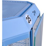 Thermaltake The Tower 300 Hydrangea Blue, Tower-Gehäuse hellblau, Tempered Glass