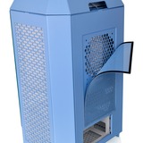 Thermaltake The Tower 300 Hydrangea Blue, Tower-Gehäuse hellblau, Tempered Glass