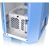 Thermaltake The Tower 300 Hydrangea Blue, Tower-Gehäuse hellblau, Tempered Glass
