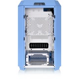 Thermaltake The Tower 300 Hydrangea Blue, Tower-Gehäuse hellblau, Tempered Glass