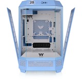 Thermaltake The Tower 300 Hydrangea Blue, Tower-Gehäuse hellblau, Tempered Glass
