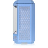 Thermaltake The Tower 300 Hydrangea Blue, Tower-Gehäuse hellblau, Tempered Glass
