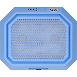 Thermaltake The Tower 300 Hydrangea Blue, Tower-Gehäuse hellblau, Tempered Glass
