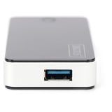 Digitus 4-Port USB 3.0 Hub, USB-Hub schwarz