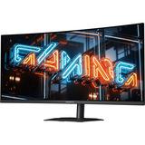GIGABYTE MO34WQC36 QD-OLED, Gaming-Monitor 86.8 cm (34 Zoll), schwarz, WQHD, Curved, HDMI, DP, USB-C, USB-Hub, 360Hz Panel