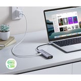 UGREEN CM512 7-in-1 USB-C Hub, Dockingstation silber