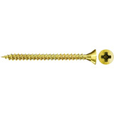 fischer Spanplattenschraube ClassicFast II 4,5x50 Senkkopf PZ 500 Stück, mit Vollgewinde