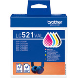 Brother Tinte Valuepack LC-521VAL 