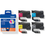 Brother Tinte Valuepack LC-521VAL 