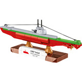 COBI ORP Sokół Polish Submarine, Konstruktionsspielzeug Maßstab 1:300