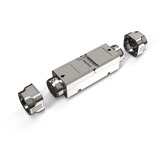 Digitus Professional Cat.6a Kupplung für Feldanwendungen, 500 MHz, 10GBase-T mit Metallschraubkappe