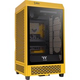 Thermaltake The Tower 200 Bumblebee, Tower-Gehäuse dunkelgelb, Tempered Glass