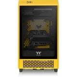 Thermaltake The Tower 200 Bumblebee, Tower-Gehäuse dunkelgelb, Tempered Glass