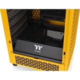 Thermaltake The Tower 200 Bumblebee, Tower-Gehäuse dunkelgelb, Tempered Glass