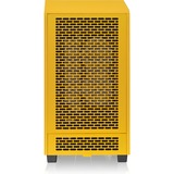 Thermaltake The Tower 200 Bumblebee, Tower-Gehäuse dunkelgelb, Tempered Glass