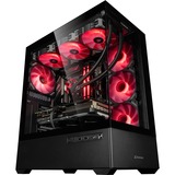ALTERNATE Custom PC Series • Red Thunder Elements Gaming-PC schwarz/transparent, ohne Betriebssystem