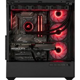 ALTERNATE Custom PC Series • Red Thunder Elements Gaming-PC schwarz/transparent, ohne Betriebssystem