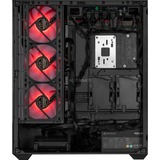 ALTERNATE Custom PC Series • Red Thunder Elements Gaming-PC schwarz/transparent, ohne Betriebssystem