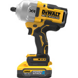 DEWALT Akku-Schlagschrauber DCF961H2T, 18Volt, 1/2" gelb/schwarz, 2x POWERSTACK Li-Ion-Akku 5Ah, in T STAK Box