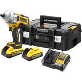 DEWALT Akku-Schlagschrauber DCF961H2T, 18Volt, 1/2" gelb/schwarz, 2x POWERSTACK Li-Ion-Akku 5Ah, in T STAK Box