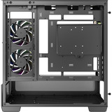 DeepCool CG380U 3F, Tower-Gehäuse schwarz, Panoramaglas-Gehäuse