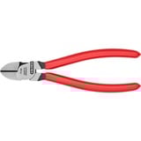 KNIPEX Seitenschneider 70 01 160, Schneid-Zange rot, Länge 160mm