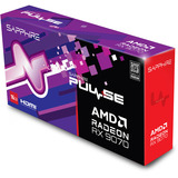 SAPPHIRE Radeon RX 9070 GRE Pulse Gaming OC, Grafikkarte schwarz, RDNA4, GDDR6, 2x DisplayPort, 2x HDMI