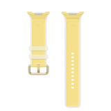 Samsung Misty Band, Uhrenarmband gelb/transparent, Größe M/L, für Galaxy Watch9 / Watch8