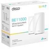 TP-Link Deco BE65(2-pack) BE9300 Whole Home Mesh Wi-Fi 7, Mesh Router weiß