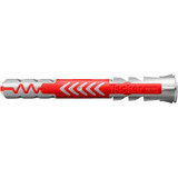 fischer Dübel DuoPower 10x80  hellgrau/rot, 300 Stück, Eimer