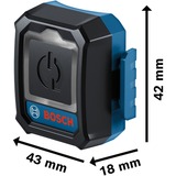 Bosch Professional Kabelloses Auto-Start-Modul GCT 30-42 Professional, Anschlussmodul blau