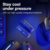 Crucial T710 2 TB, SSD PCIe 5.0 x4, NVMe 2.0, M.2 2280, mit Kühlkörper