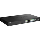 D-Link DMS-1250-18P/E, Switch schwarz