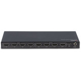 Lindy 4x4 HDMI 4K60 Matrix, HDMI Splitter schwarz