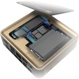 SAPPHIRE EDGE AI 370, Barebone schwarz/gold, ohne Betriebssystem