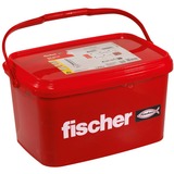 fischer Spreizdübel SX Plus 8x40 im Eimer hellgrau, 1.200 Stück, in Kunststoff-Eimer mit Deckel
