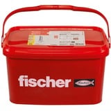 fischer Spreizdübel SX Plus 8x40 im Eimer hellgrau, 1.200 Stück, in Kunststoff-Eimer mit Deckel