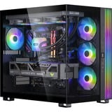 ALTERNATE Gaming-PC Window Edition • RTX 5080 • AMD Ryzen™ 7 7800X3D • 32 GB RAM schwarz/transparent, Windows 11 Home