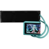 ASUS ROG RYUO IV SLC 360 ARGB Hatsune Miku Edition, Wasserkühlung schwarz/mint