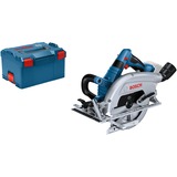 Bosch PRO Akku-Handkreissäge BITURBO GKS 18V-70 L Professional solo blau/schwarz, ohne Akku und Ladegerät, in L-BOXX