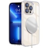 Nevox StyleShell SHOCKFlex, Handyhülle transparent, iPhone 16 Pro Max, kompatibel mit MagSafe