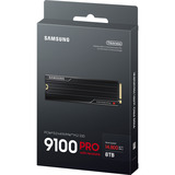 Samsung 9100 PRO Heatsink 8 TB, SSD PCIe 5.0 x4, NVMe 2.0, M.2 2280
