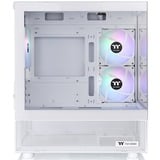 Thermaltake View 170 TG ARGB Snow White, Tower-Gehäuse weiß, Tempered Glass x 2