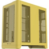 Thermaltake View 390 Air Butter Caramel, Tower-Gehäuse gelb, Tempered Glass