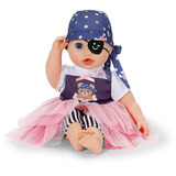ZAPF Creation BABY born® Piratenmädchen-Outfit 43cm, Puppenzubehör 
