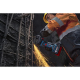 Bosch Akku-Winkelschleifer GWS 18V-11PS Professional solo, 18Volt blau/schwarz, ohne Akku und Ladegerät, Zusatzhandgriff, in L-BOXX